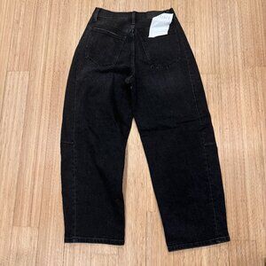Brand New with Tags Pistola Eli High Rise Barrel Jean Brand Black Size 26